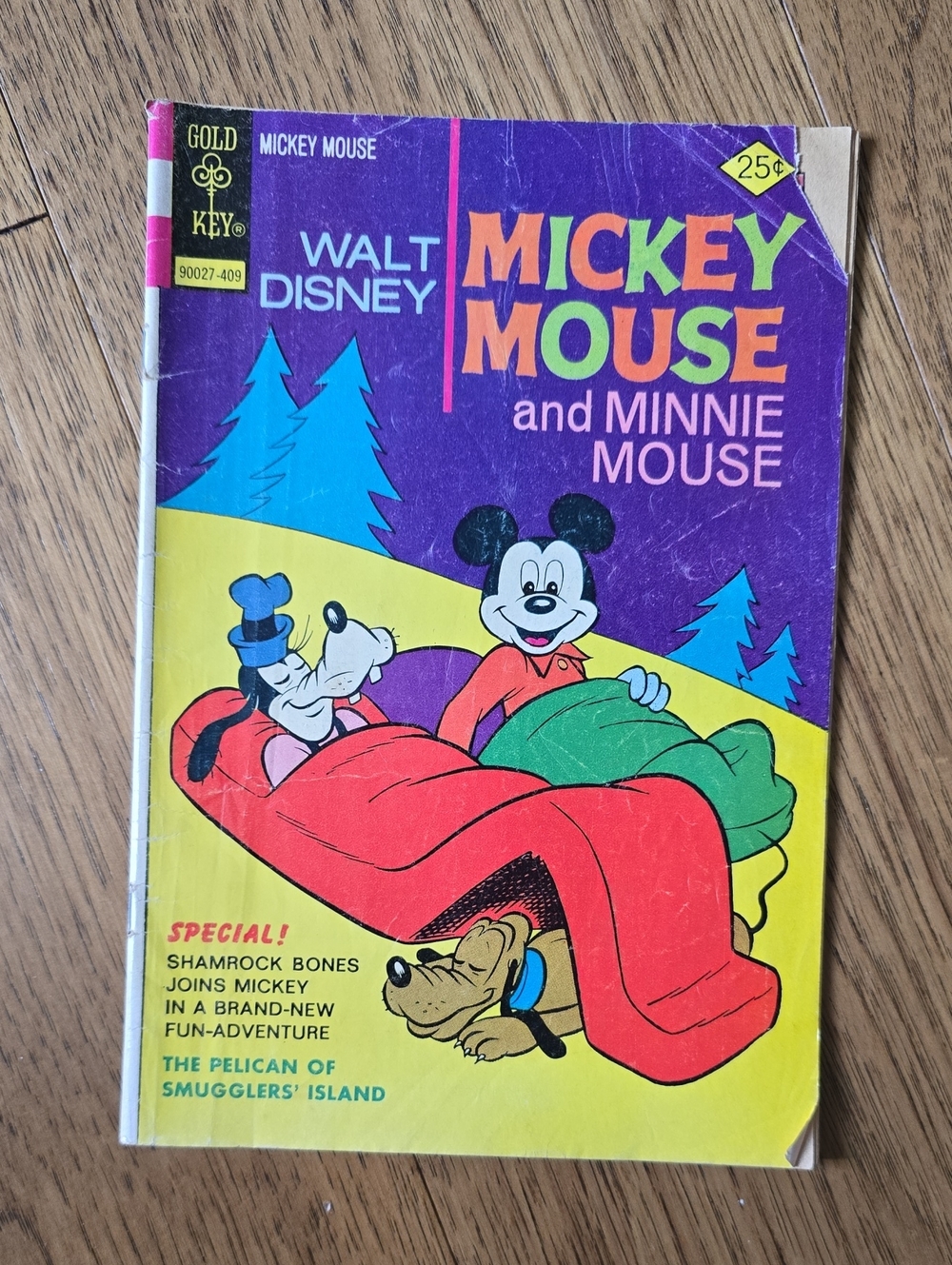 Walt Disney Mickey Mouse and Minnie Mouse Comic - 1974